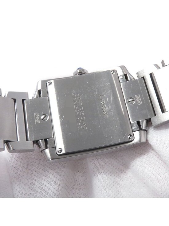 Cartier Tank Francaise MM Watch White Dial Quartz main image 8